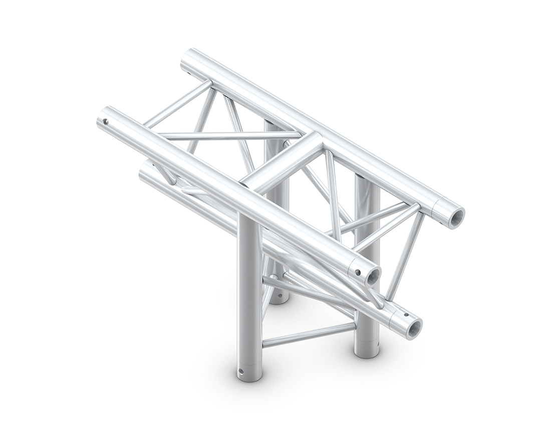 Milos ATB35 Truss 3-Way Corner T-Piece Apex Down