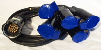 Socapex 16a Fan Out - Staggered