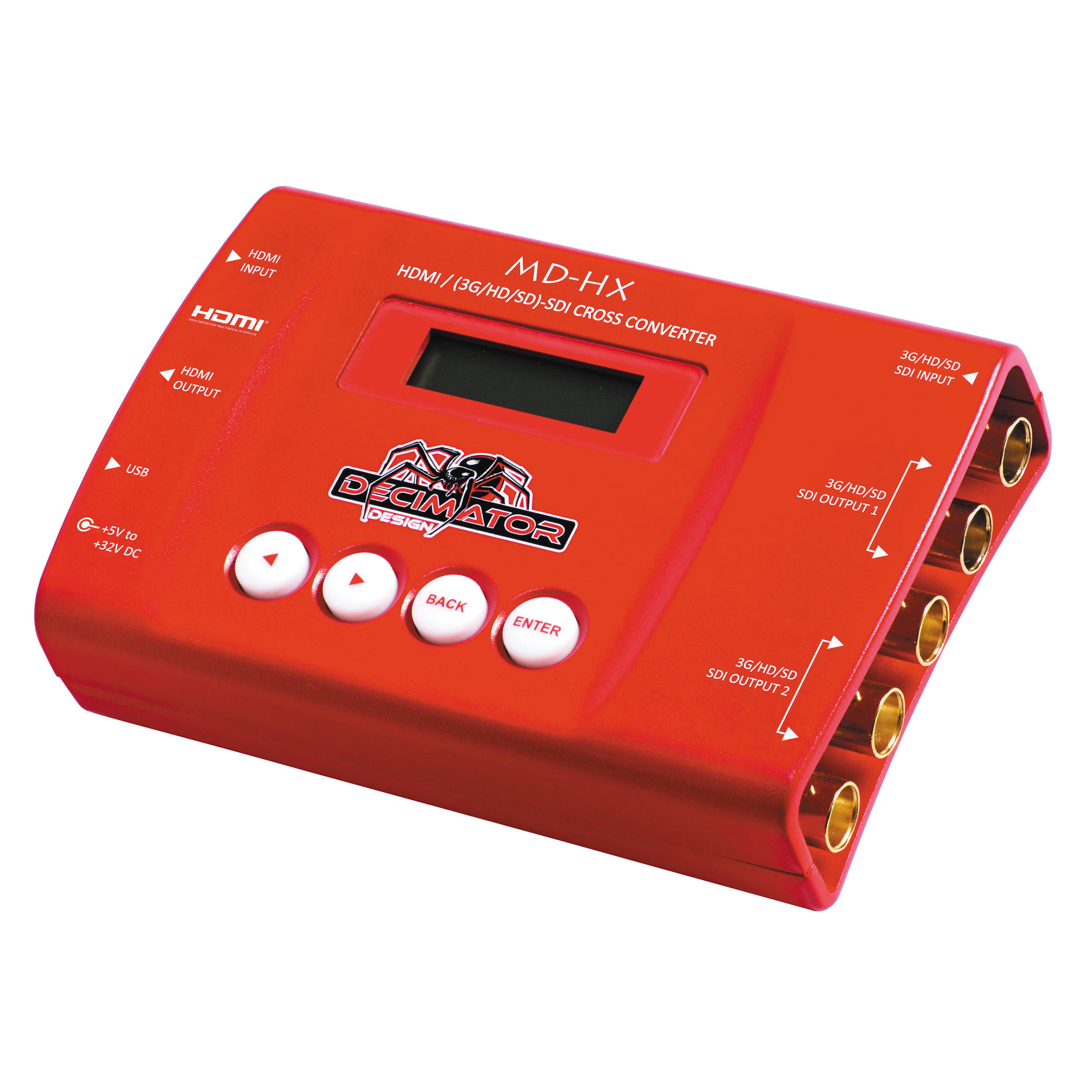 Decimator Design MD-HX HDMI / SDI Cross Converter