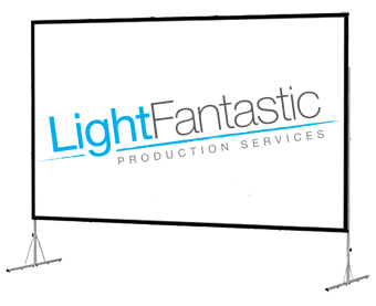 Da-Lite 12' x 7' (16:9) FastFold Projection Screen kit