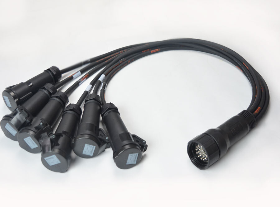 IP Socapex 16a Fan Out