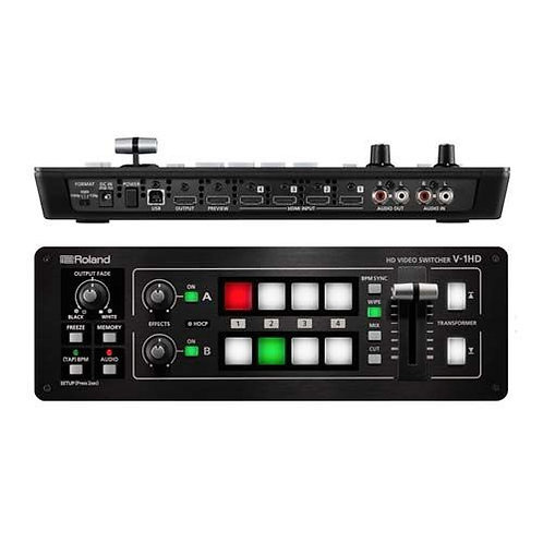 Roland V-1HD Video Switcher c/w Preview Monitor