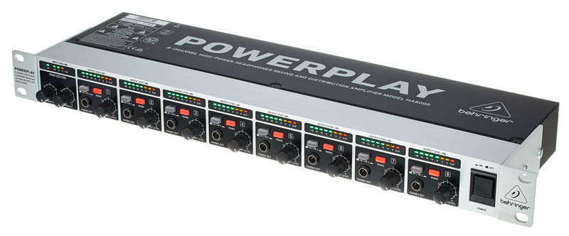 Behringer Powerplay HA8000 8 way headphone amplifier