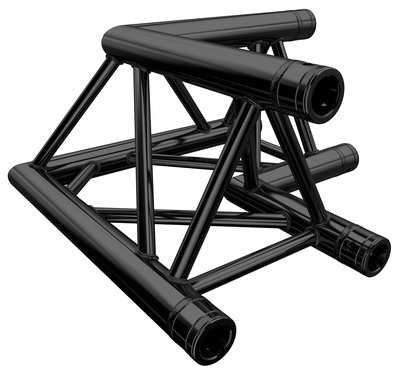 Milos ACV21 Truss 2-Way Corner Apex Down **Black**