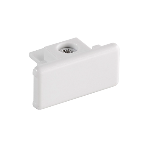 Illuma Display Track End Cap White