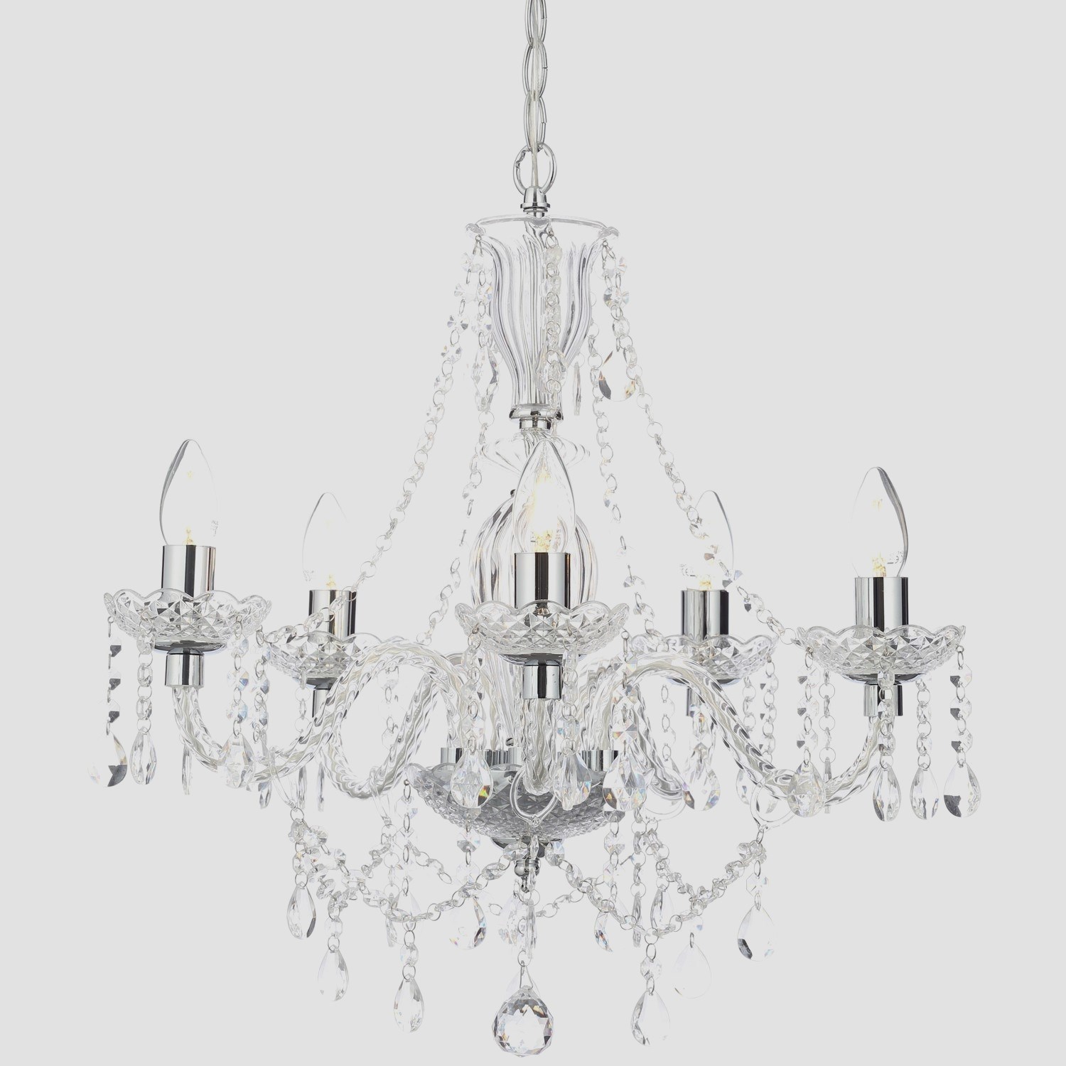Crystal Chandelier with 10 arms (750mm diameter)