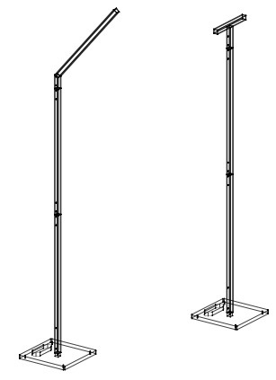 Modular Chauvet H1 Stand - White