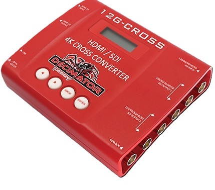 Decimator Design 12G-Cross HDMI / SDI 4K Cross Converter
